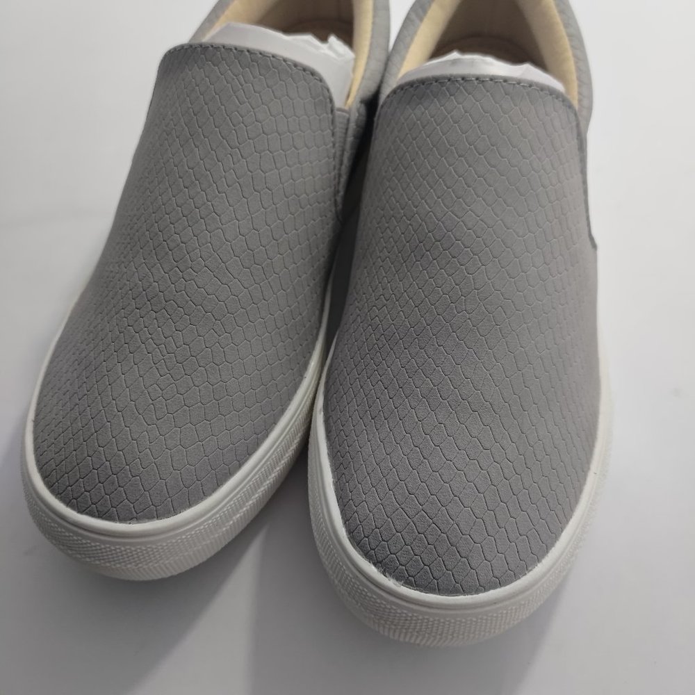Hike-G Slip On Flat Platform Sneaker Gray
